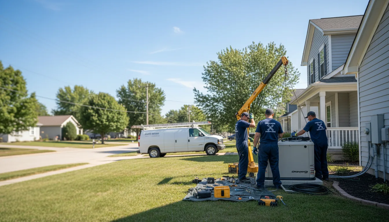 Generator Installation in Carlyle, IL near me